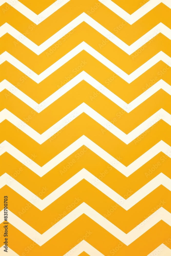 Promotional vector illustration with a zigzag border on a bright yellow background Promotional vector illustration with a zigzag border on a bright yellow background