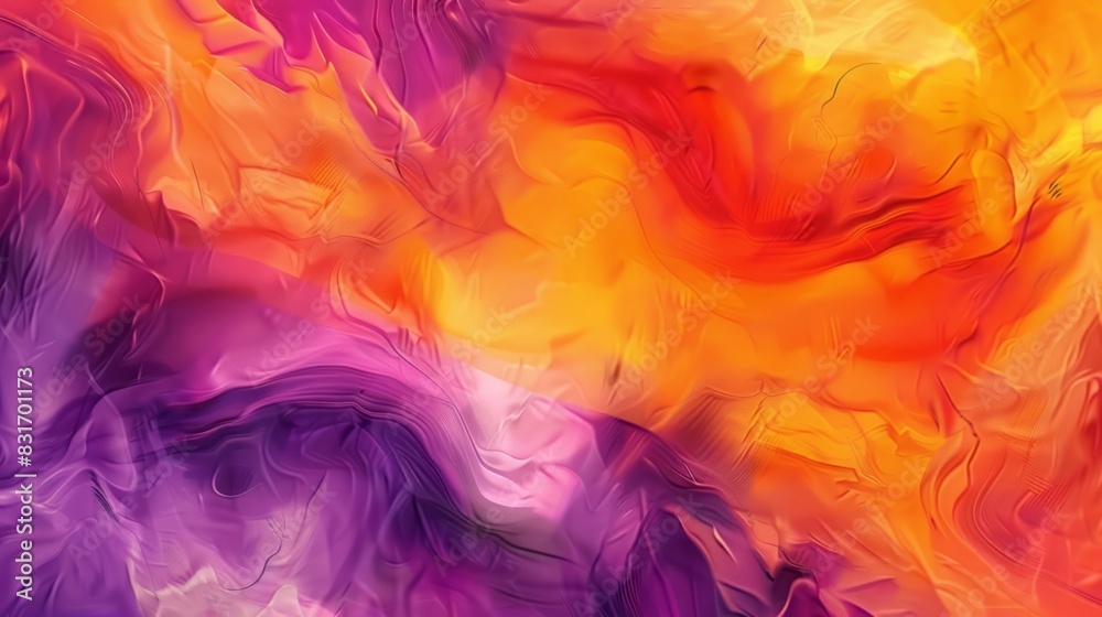 A blurred background features a gradient of orange, purple, and yellow tones, suitable for design. A blurred background features a gradient of orange, purple, and yellow tones, suitable for design.