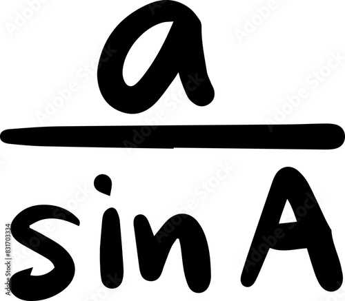 trigonometry math sin cos tan sec cosec cot handwritten