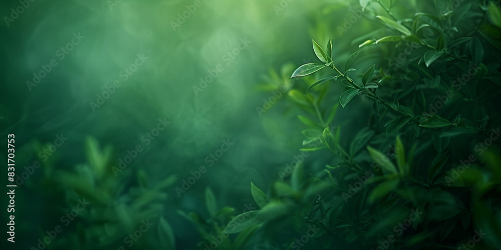 Texture of a lush forest rendered with photorealistic accuracy with dust background