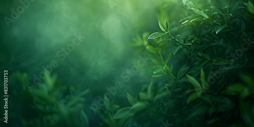 Texture of a lush forest rendered with photorealistic accuracy with dust background