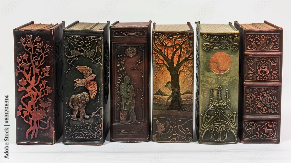 Fototapeta premium Fairytale book covers