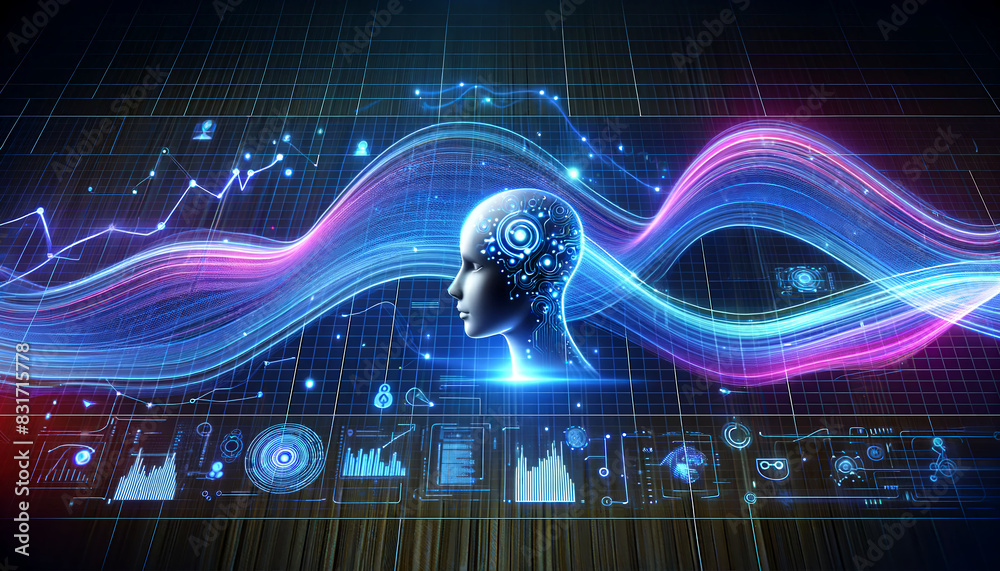 AI Processing Data with Holographic Streams