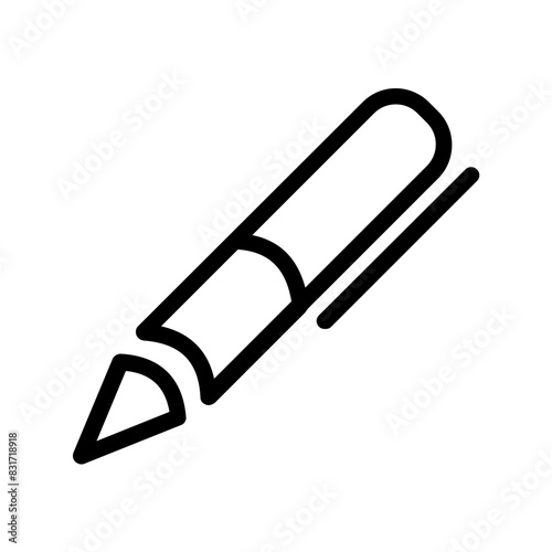 Pen Education line icon