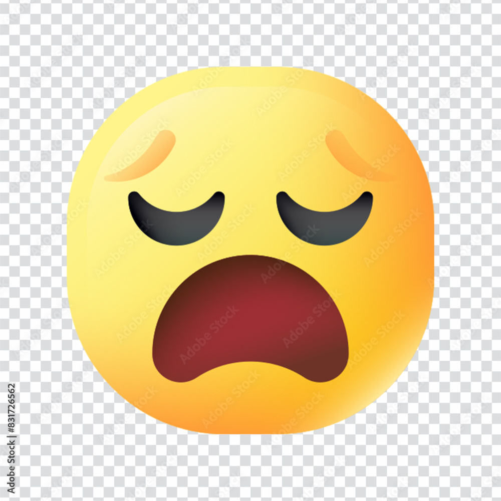 Fototapeta premium Tired vector icon design in eps 10