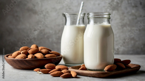 almond milk compared to traditional dairy milk