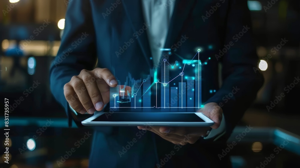person typing on a digital tablet person typing on a digital tablet