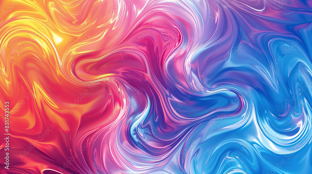 Vibrant Swirling Abstract Background with Energetic Patterns and Gradients Vibrant Swirling Abstract Background with Energetic Patterns and Gradients
