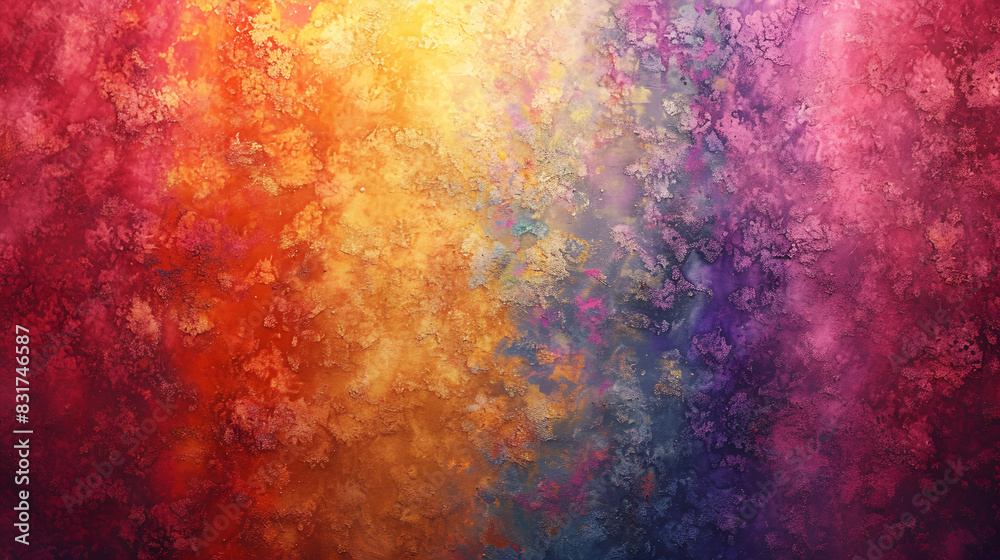 Colorful Background with Subtle Spot Accents