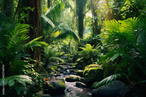 plants in tropical rain forests
