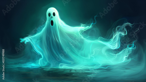 Infuse the supernatural into your brand with a ghostinspired object illustration for a transformative and captivating content strategy.