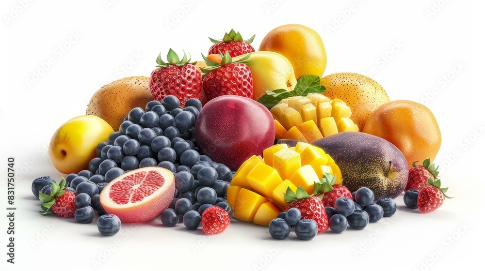 Discover the journey from orchard to table with this innovative fruit object illustration. Discover the journey from orchard to table with this innovative fruit object illustration.