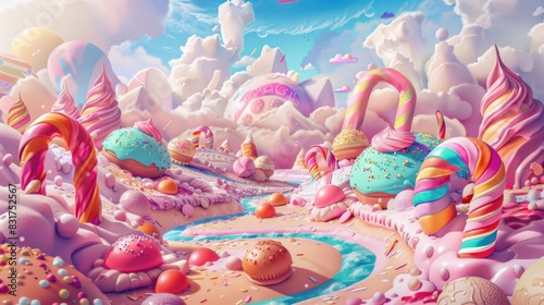 sweet world illustration