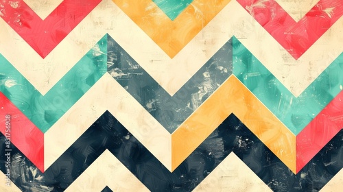 Colorful Chevron Pattern