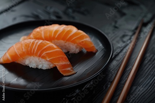 International Sushi Day , Various types of sushi ,Delicious sushi , Generative AI