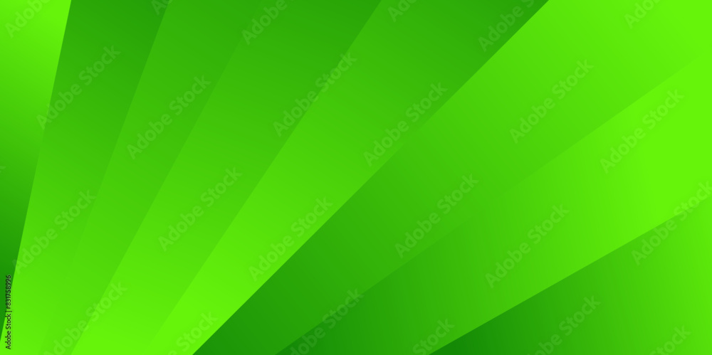 Abstract background template banner green