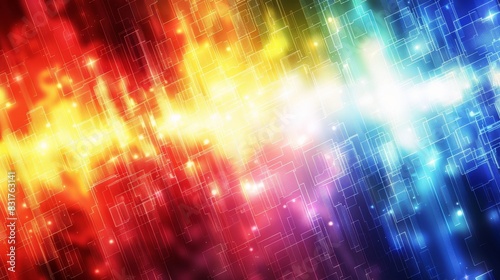 Wallpaper Mural LGBTQ abstract background. Generative AI. Torontodigital.ca