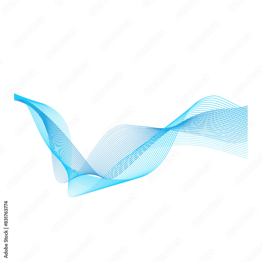 Wavy Flowing Lines Wavy Flowing Lines