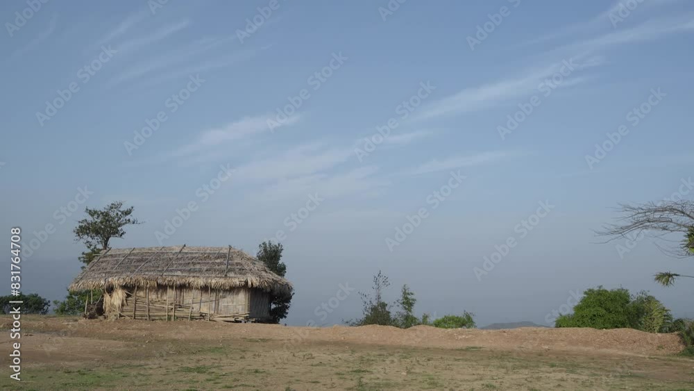 Landscape or houses and environment of people living in Nagaland, India. Landscape or houses and environment of people living in Nagaland, India.