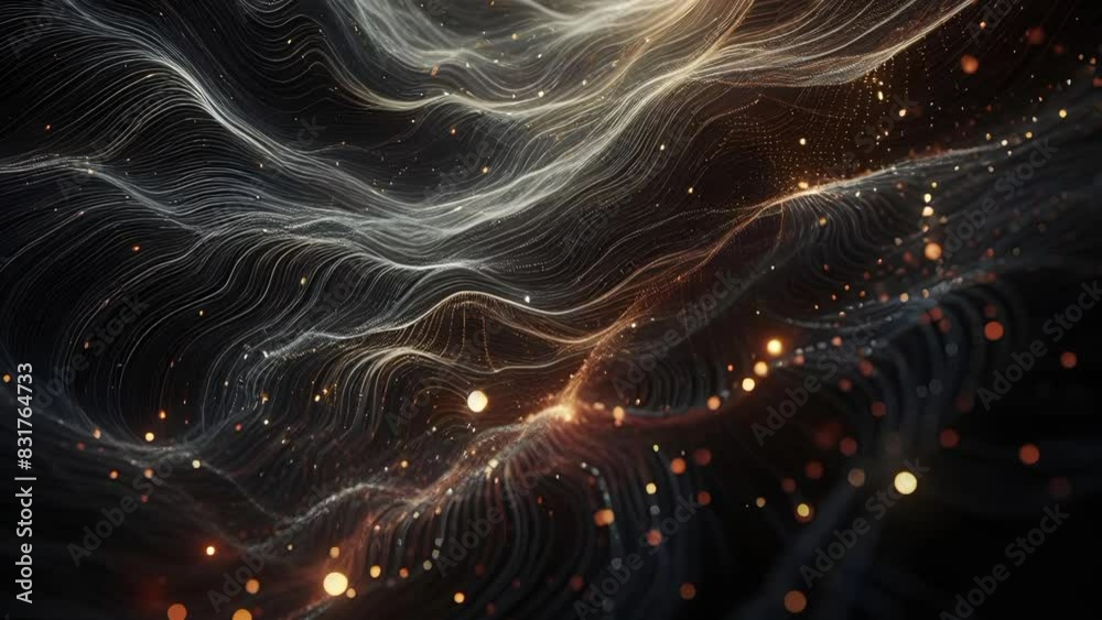 HD Abstract Lines - Seamless Loop Motion Graphics
