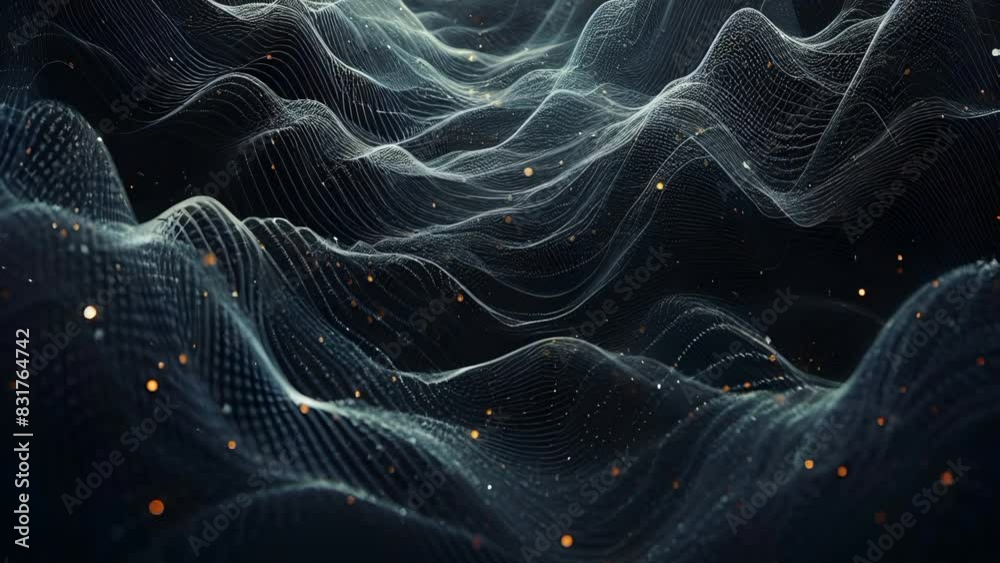 HD Abstract Lines - Seamless Loop Motion Graphics