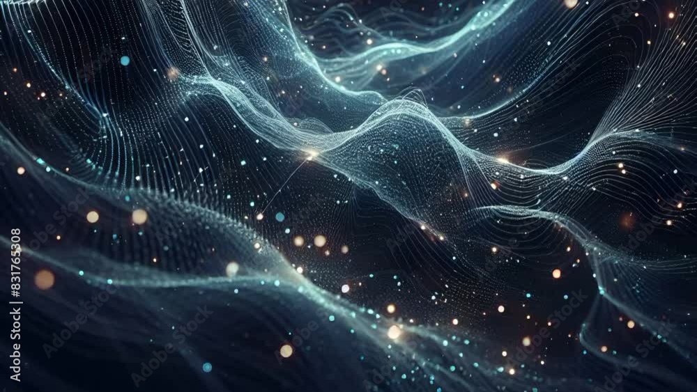 HD Abstract Lines - Seamless Loop Motion Graphics