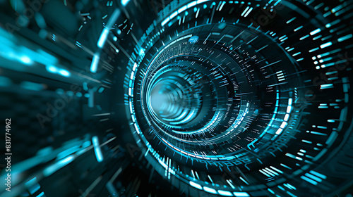 abstract tunnel background