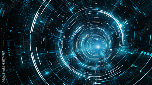 abstract tunnel background