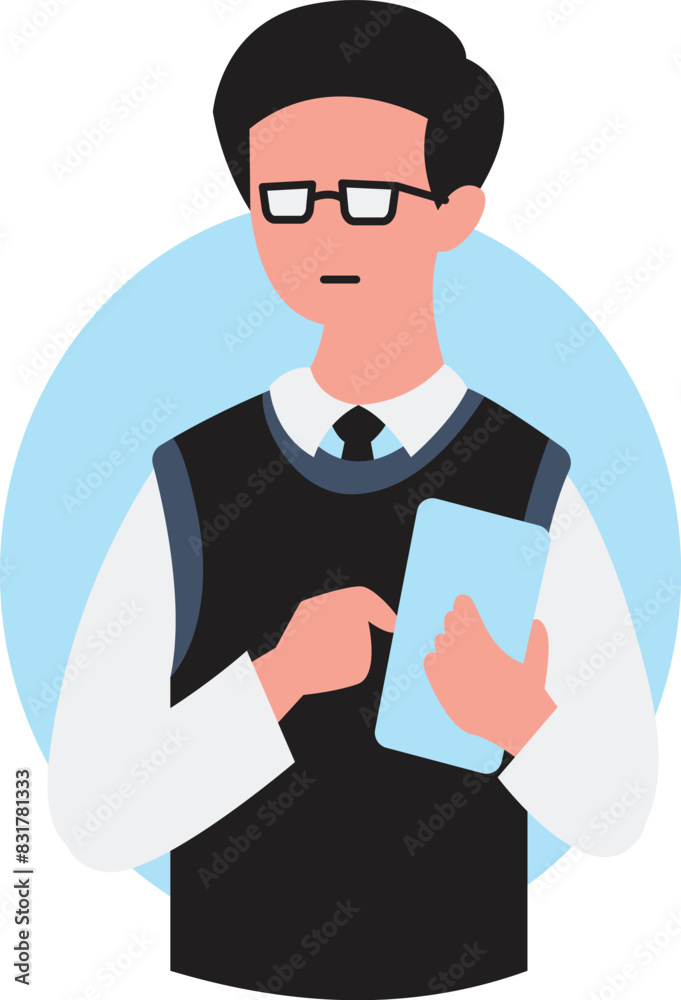 People portraits of businessmen and businesswomen, men and women face avatars isolated , flat vector illustration People portraits of businessmen and businesswomen, men and women face avatars isolated , flat vector illustration