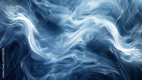 abstract blue background with waves