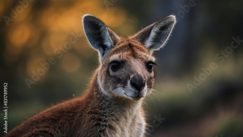 Australian  kangaroo  wildlife