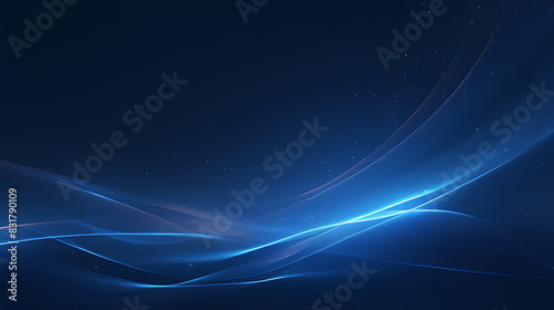 abstract blue background with waves