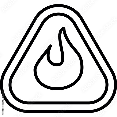 Flame icon