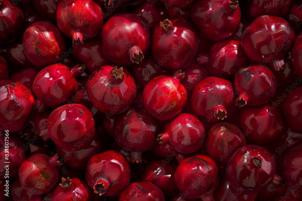 lots of pomegranates pomegranate background lots of pomegranates pomegranate background