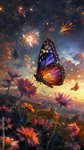 Butterfly's Flap Ignites Fireworks: Interconnectedness of Events