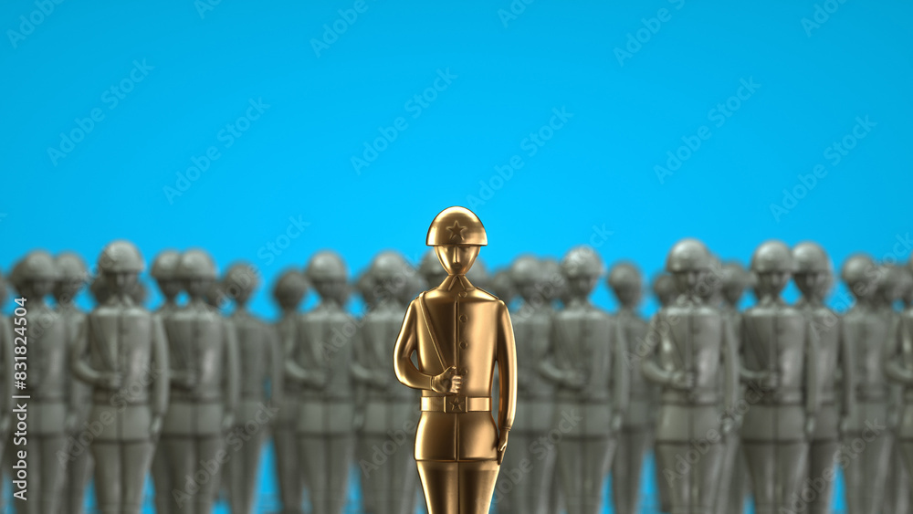 Obraz premium tin soldier