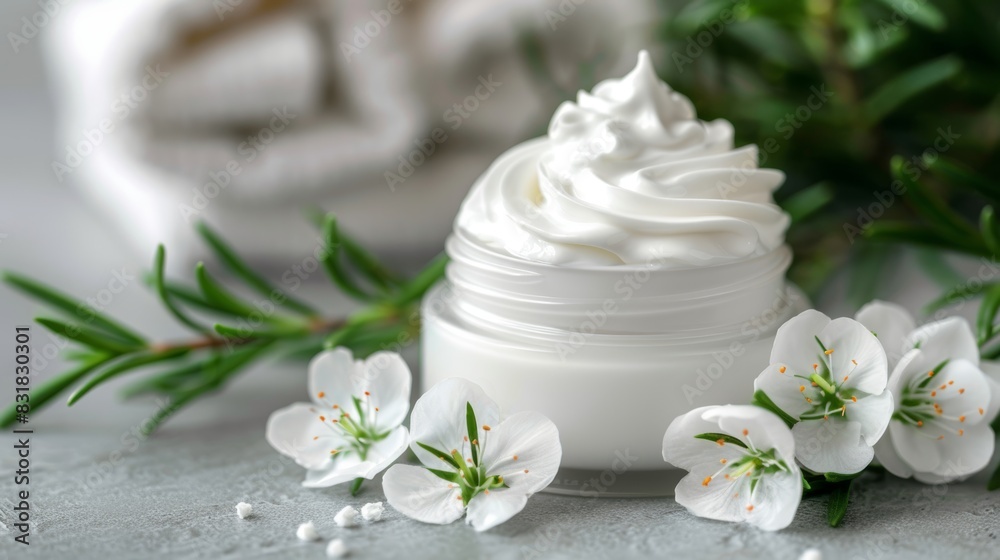Rejuvenate and luxuriate with cypress oil spa cream for a touch of minimalist elegance