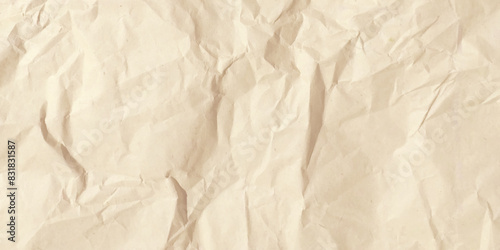 Brown wrinkle recycle paper background
