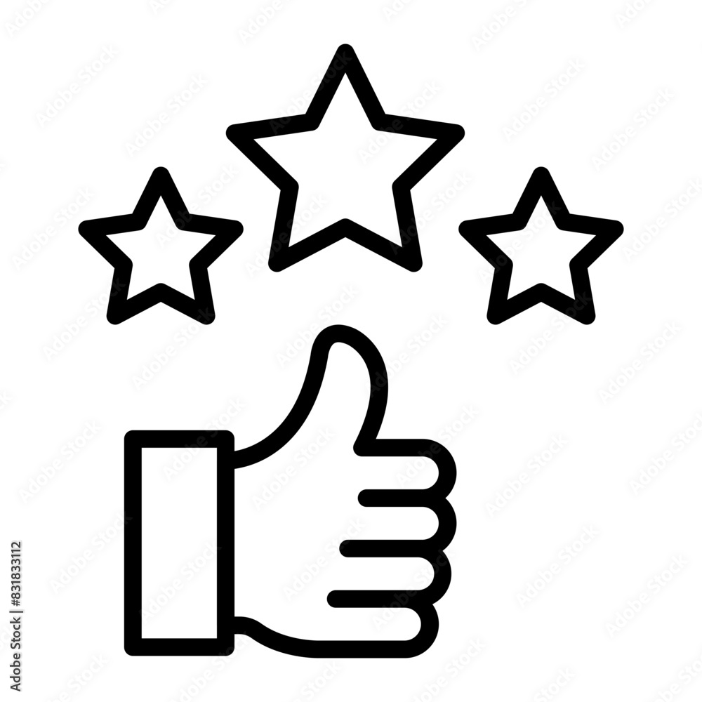 Feedback Vector Line Icon Design Feedback Vector Line Icon Design