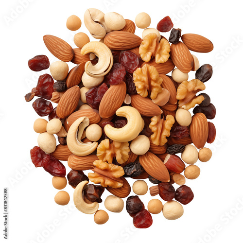 nuts and dried fruits
