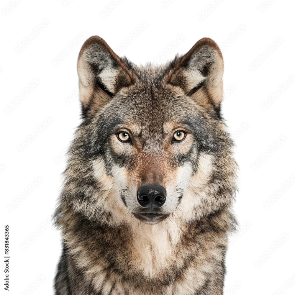 wolf isolated on white wolf isolated on white