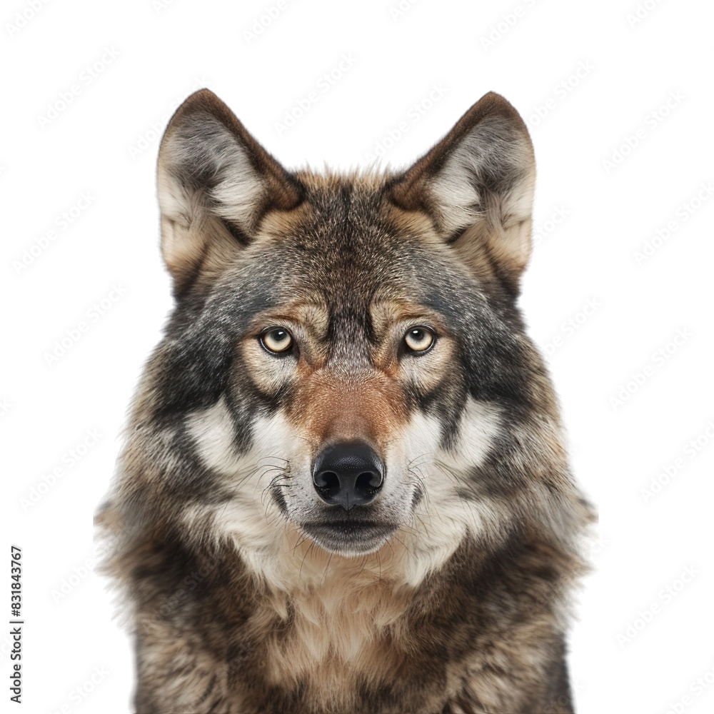 Obraz premium wolf isolated on white