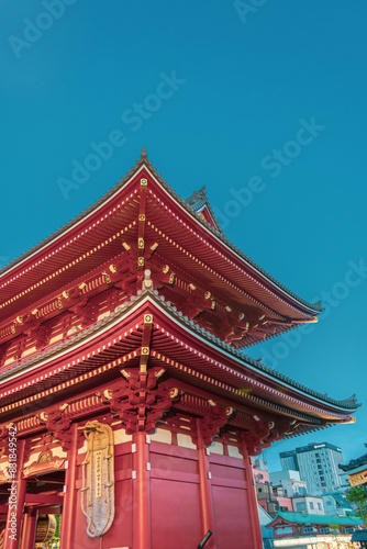 Canvas Print Asakusa Kannon Temple Sensoji Tokyo Japan