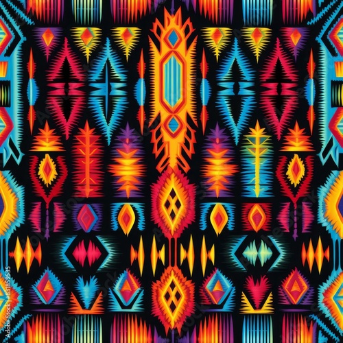 Guatemalan Jaspe Ikat animal motif  vibrant colors  intricate design  traditional textile art  tribal motifs  cultural heritage  high detail  4K resolution