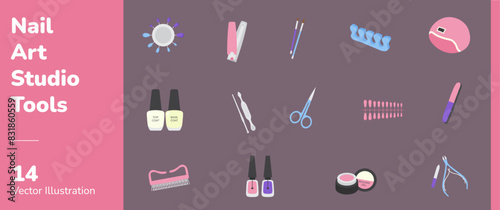 Nail Art Studio Tools
