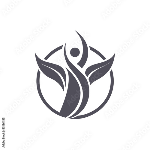 personal care product company beauty logo vector illustration on white background 