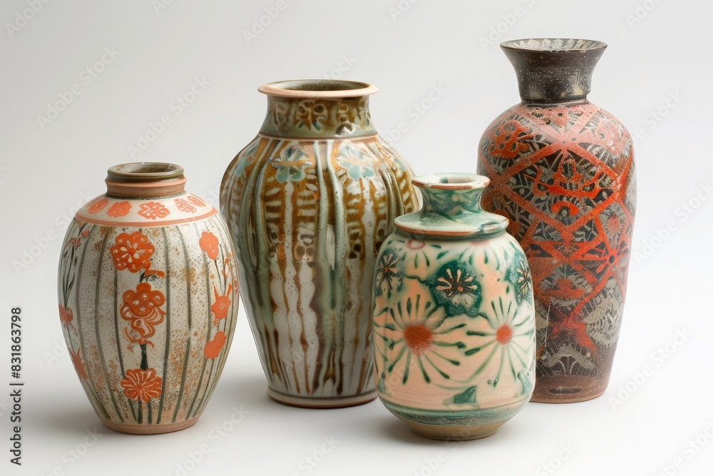 Historical ceramic design influences contemporary practices. Discuss the evolution of ceramic styles from ancient civilizations such as the Egyptians, Greeks, and Chinese to modern times