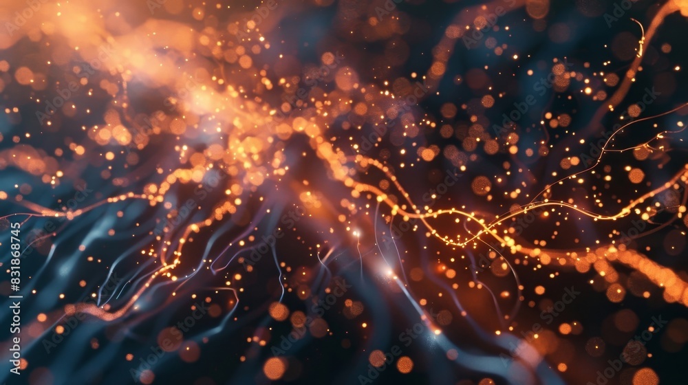An abstract illustration of interconnected lightning rods conveying the idea of a decentralized energy grid. An abstract illustration of interconnected lightning rods conveying the idea of a decentralized energy grid.