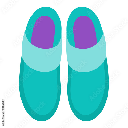  pair of comfortable, cozy slippers.