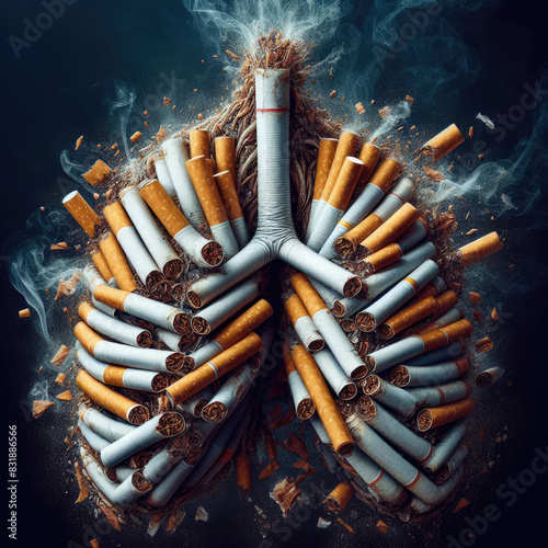World No Tobacco Day illustration campaign